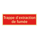 Trappe d'extraction de fumée