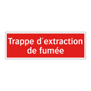 Trappe d'extraction de fumée