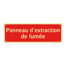 Panneau d'extraction de fumée