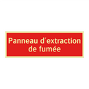 Panneau d'extraction de fumée