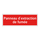 Panneau d'extraction de fumée