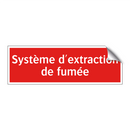 Système d'extraction de fumée