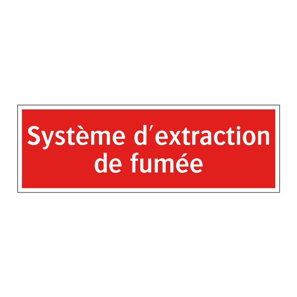 Système d'extraction de fumée