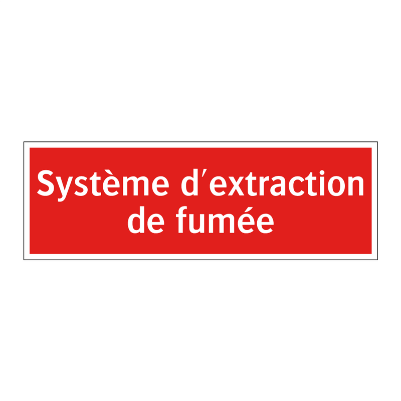 Système d'extraction de fumée