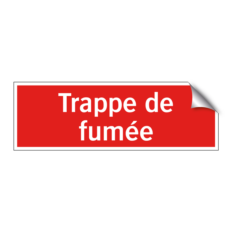 Trappe de fumée