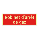 Robinet d'arrêt de gaz