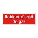 Robinet d'arrêt de gaz