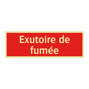 Exutoire de fumée