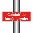 Conduit de fumée grenier