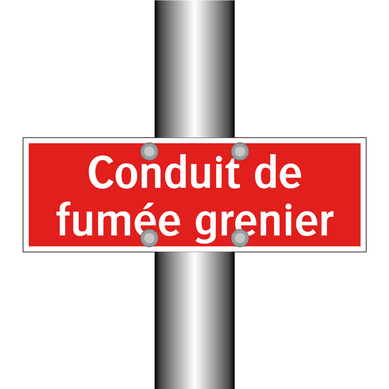 Conduit de fumée grenier