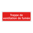 Trappe de ventilation de fumée