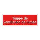 Trappe de ventilation de fumée