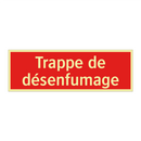 Trappe de désenfumage