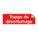 Trappe de désenfumage