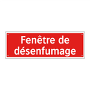 Fenêtre de désenfumage