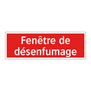 Fenêtre de désenfumage