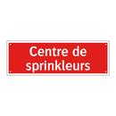 Centre de sprinkleurs