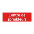 Centre de sprinkleurs
