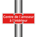 Centre de l'arroseur à l'intérieur