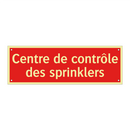 Centre de contrôle des sprinklers