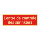 Centre de contrôle des sprinklers