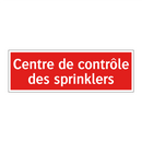 Centre de contrôle des sprinklers