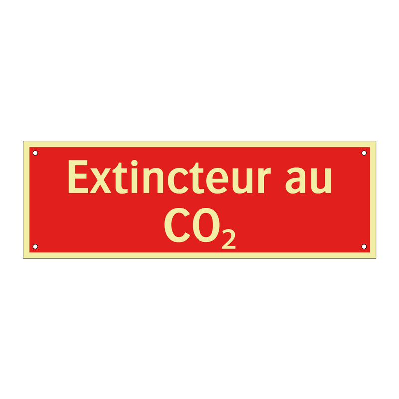 Extincteur au CO₂