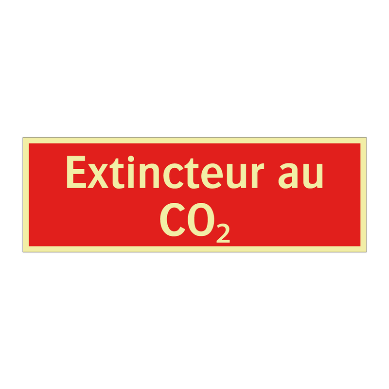 Extincteur au CO₂