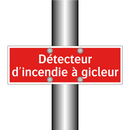 Détecteur d'incendie à gicleur
