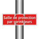 Salle de protection par sprinkleurs