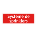 Système de sprinklers