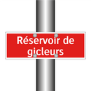 Réservoir de gicleurs