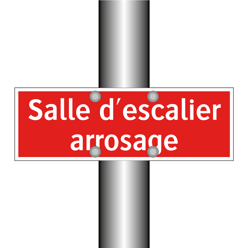 Salle d'escalier arrosage