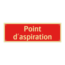 Point d'aspiration