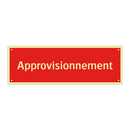Approvisionnement