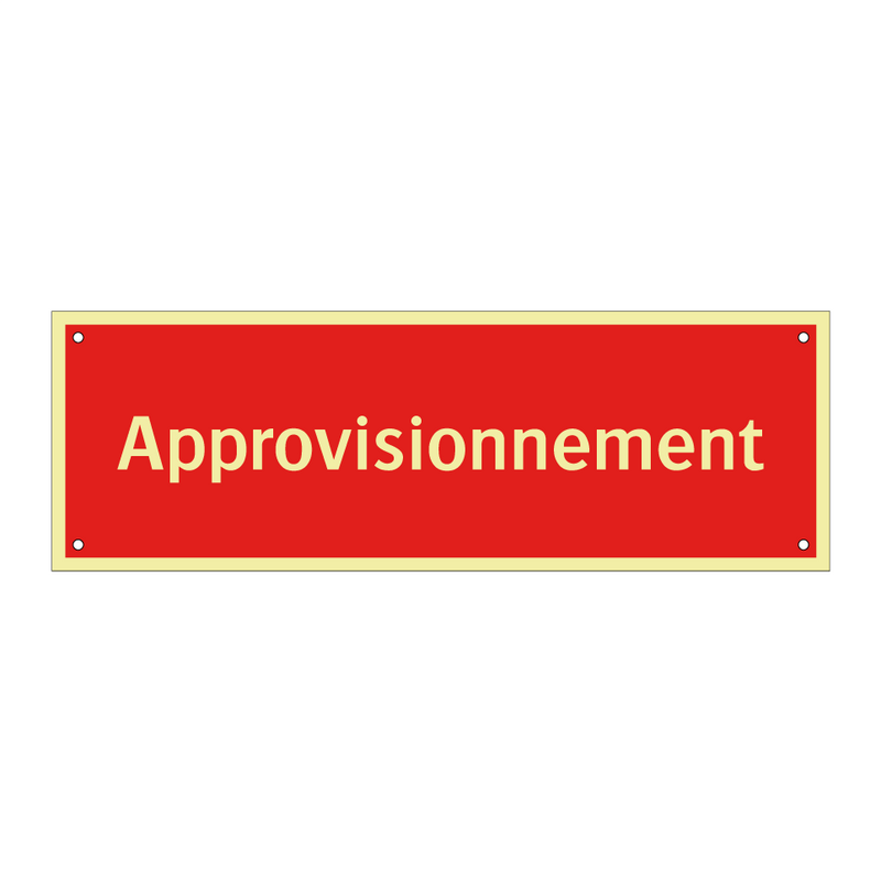 Approvisionnement