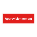Approvisionnement
