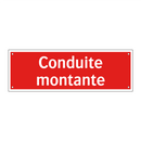 Conduite montante