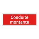 Conduite montante