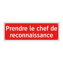 Prendre le chef de reconnaissance