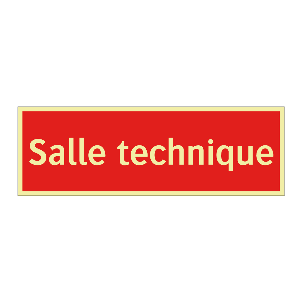 Salle technique