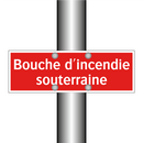 Bouche d'incendie souterraine