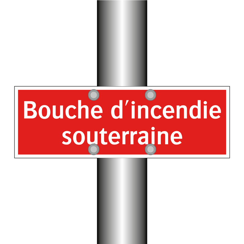 Bouche d'incendie souterraine
