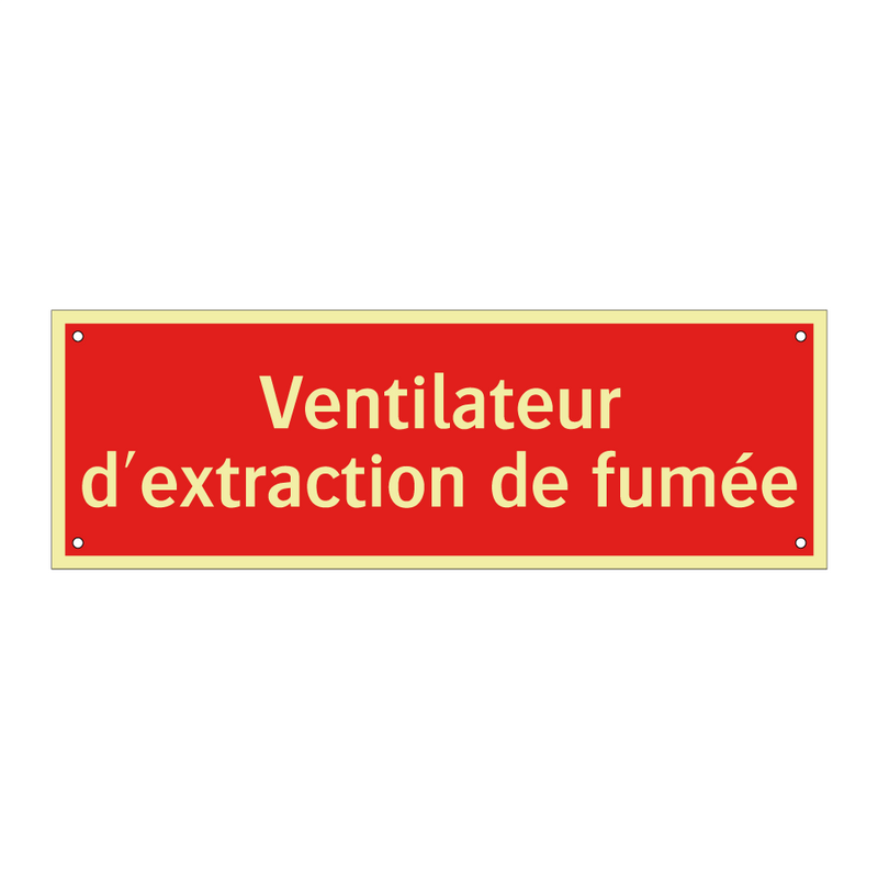 Ventilateur d'extraction de fumée