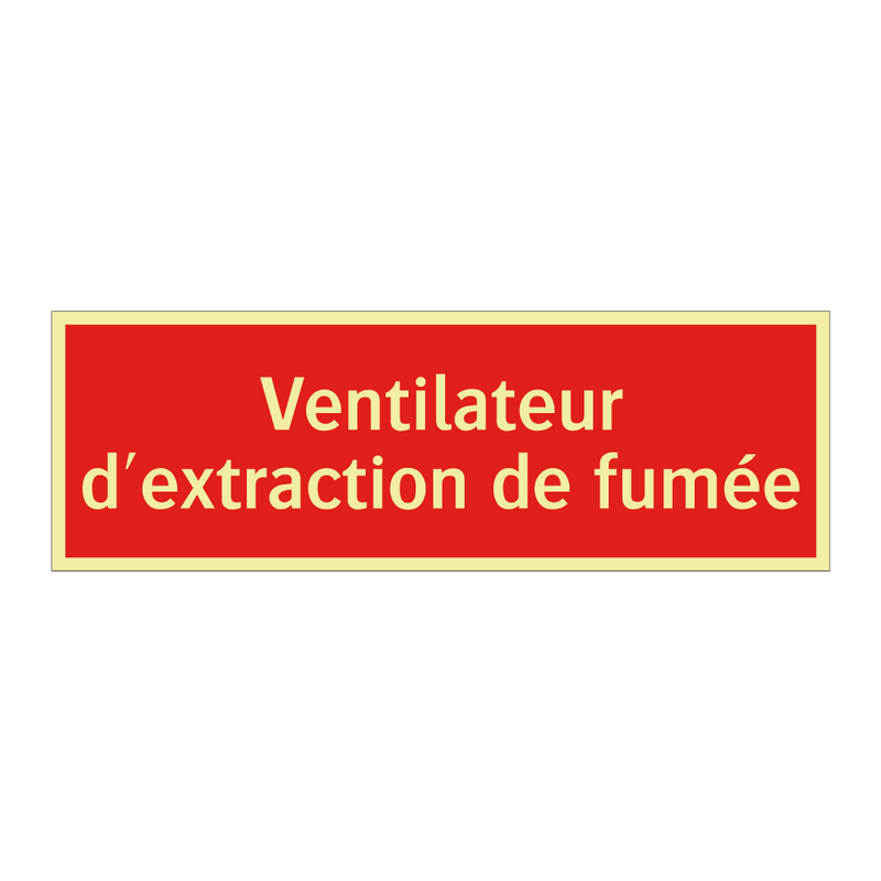 Ventilateur d'extraction de fumée