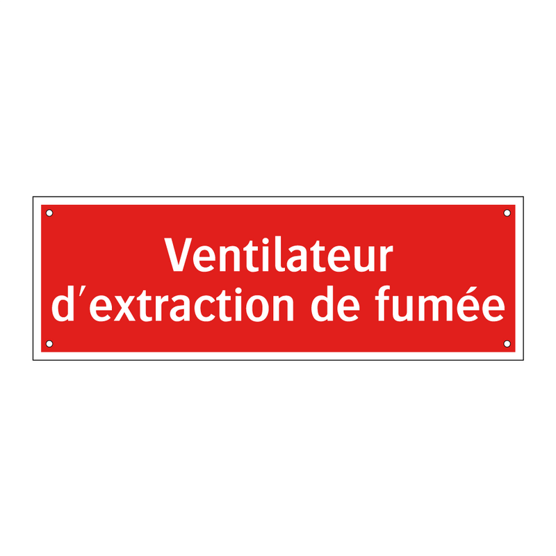 Ventilateur d'extraction de fumée