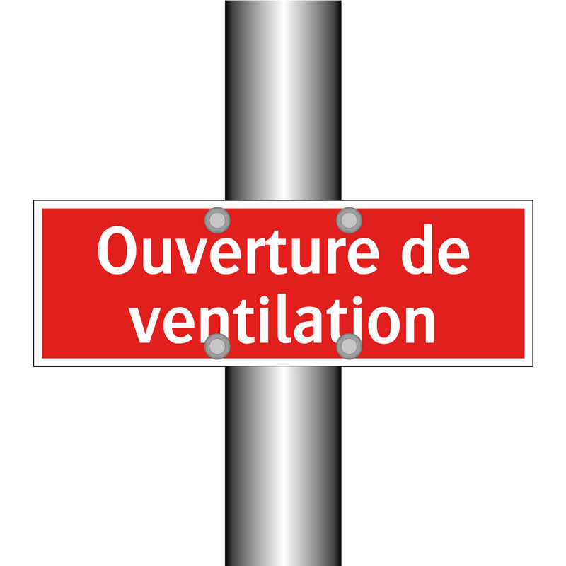 Ouverture de ventilation