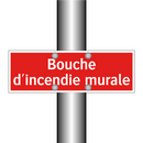 Bouche d'incendie murale