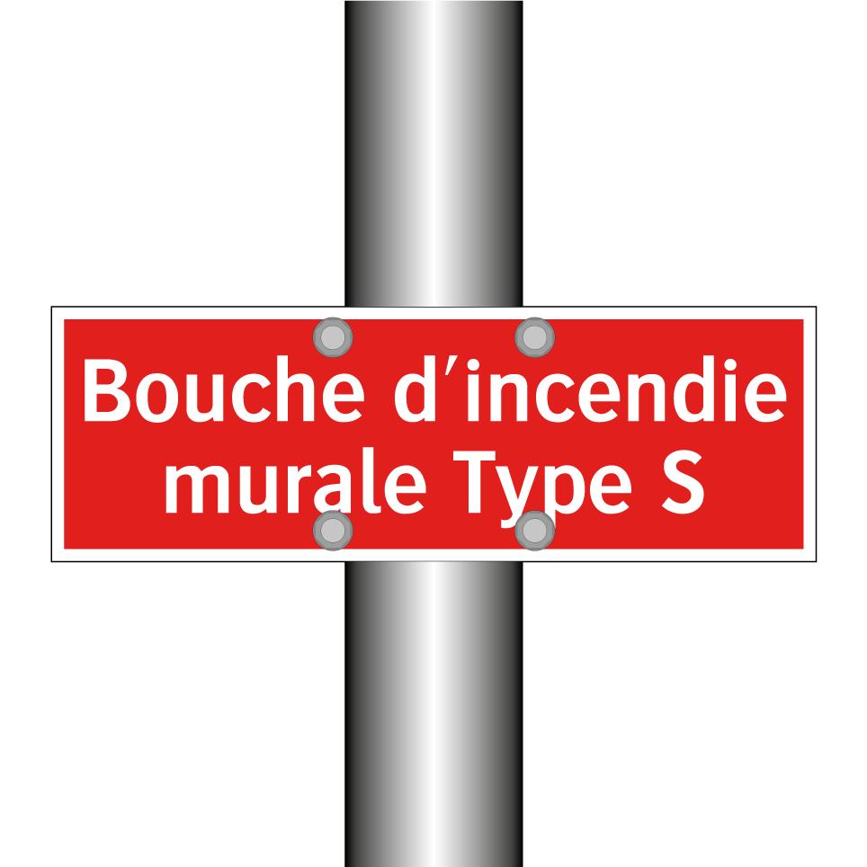 Bouche d'incendie murale Type S