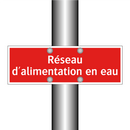 Réseau d'alimentation en eau